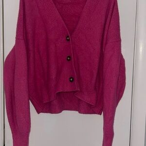 Urban Outfitters Pink Cardigan size M